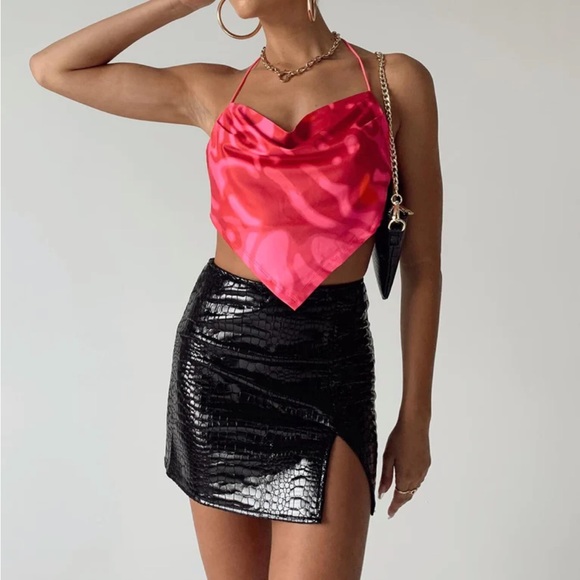 Princess Polly Croc Skirt - Picture 2 of 3